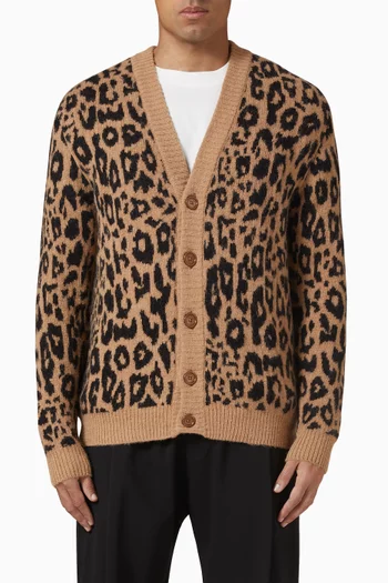 Button-up Cardigan in Knit