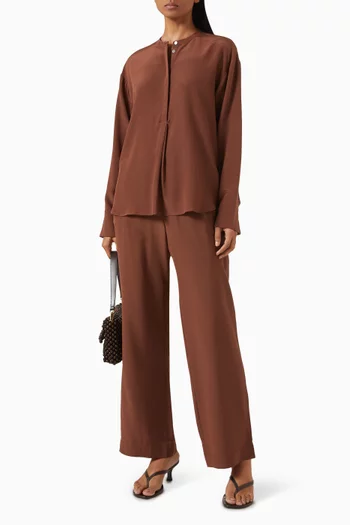 Remy Top in Silk Crepe