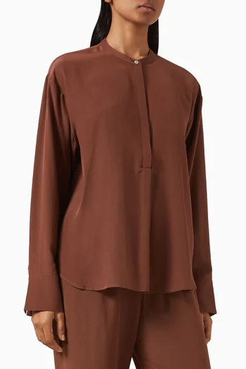 Remy Top in Silk Crepe