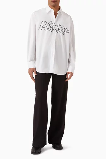 Antwerp Blocks Shirt in Cotton