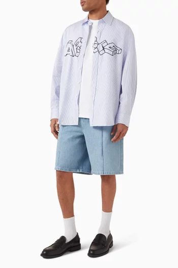 Antwerp Blocks Shirt in Cotton