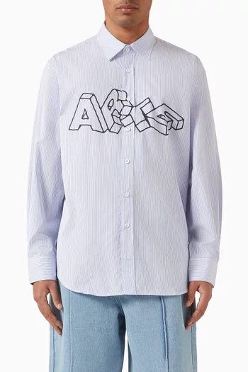 Antwerp Blocks Shirt in Cotton