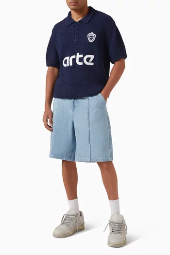 Football Jersey in Knit