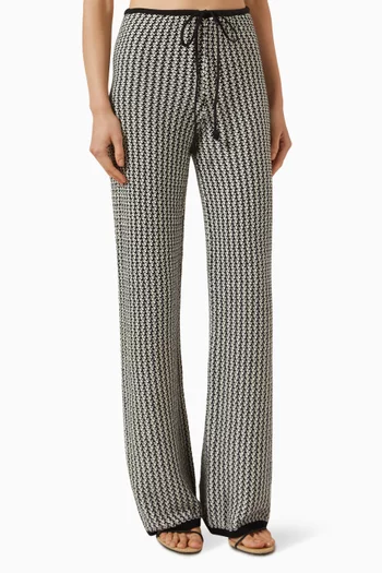 Milo Crochet Pants in Cotton