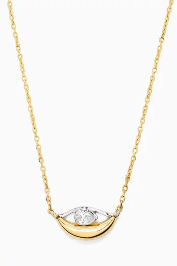 Salvatore Diamond Necklace in 18kt Gold
