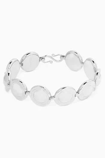 The Liv Bracelet in 925 Sterling Silver-plated Brass
