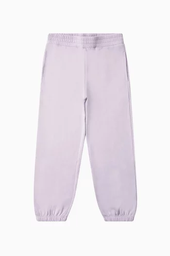 Daisy-print Sweatpants in Cotton