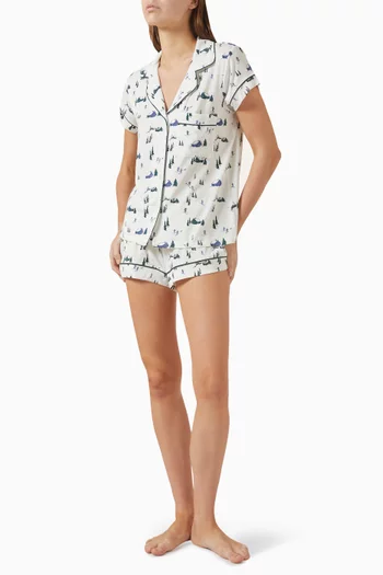 Gisele Printed Short Pyjama Set in TENCEL™ Modal