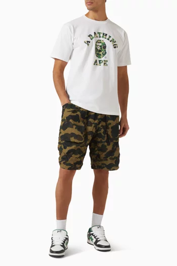 ABC Camo College T-shirt in Cotton