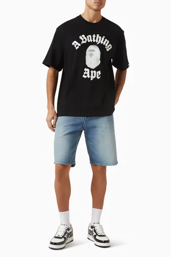 College T-shirt in Cotton