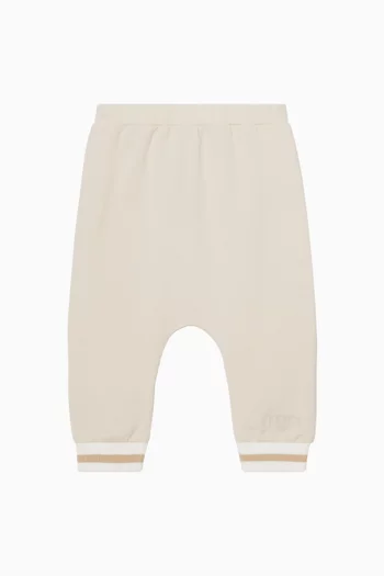 بنطال رياضي فضفاض قطن