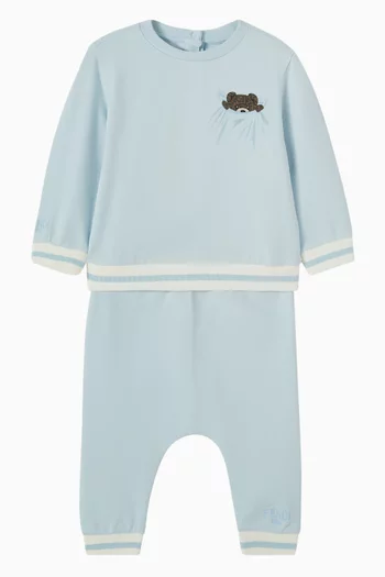 Relaxed Sweatpants in Cotton