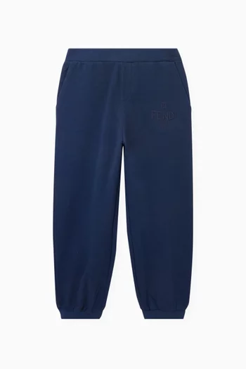 Logo Sweatpants in Cotton