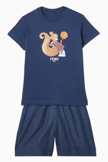 Tinto Graphic-printed T-shirt in Cotton