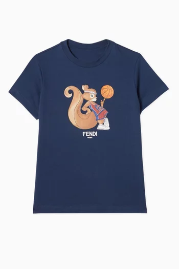 Tinto Graphic-printed T-shirt in Cotton