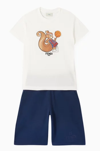 Tinto Graphic-printed T-shirt in Cotton