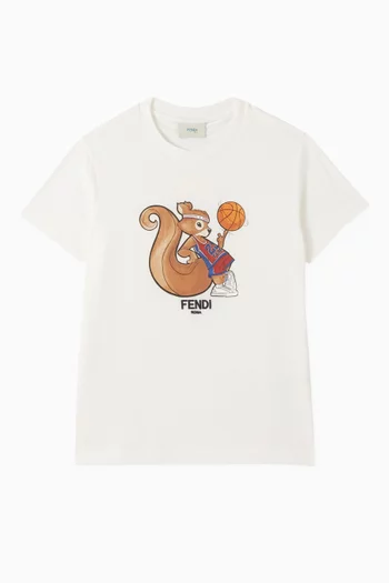 Tinto Graphic-printed T-shirt in Cotton