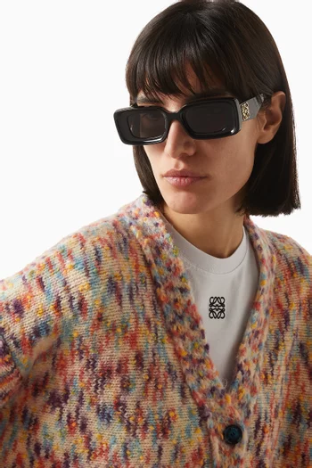 Anagram Rectangle Sunglasses in Acetate