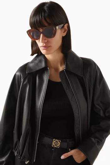 Anagram Cat-eye Sunglasses in Acetate