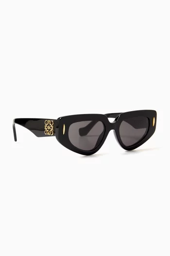 Anagram Irregular Sunglasses in Acetate