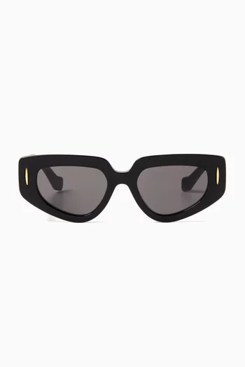 Anagram Irregular Sunglasses in Acetate