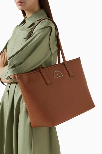 Rue St-Guillaume Tote Bag in Faux Leather
