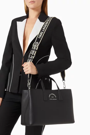 Rue St-Guillaume Satchel Bag in Faux Leather