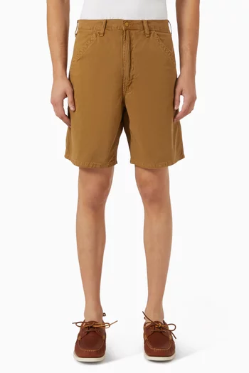 Dungaree Fit Shorts in Twill
