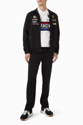 تي شيرت بولو بشعار motorsport قطن