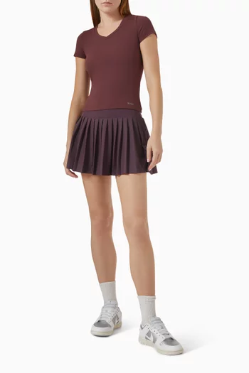 Love Tennis Mini Skirt