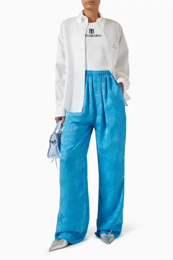Large Fit Shirt in Regenarative Cotton Poplin