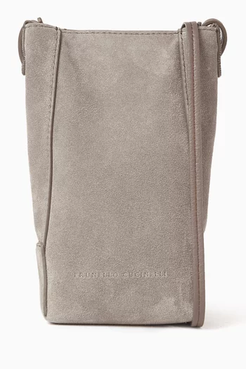 حقيبة هاتف بي سي دو جلد