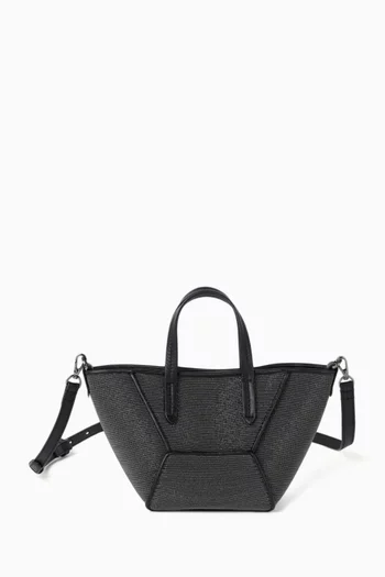 Mini Precious BC Duo Bag in Grained Leather