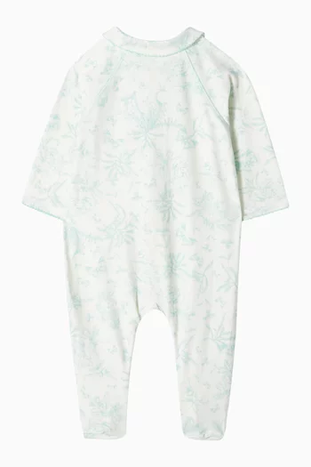 Graphic-print Pyjama in Cotton