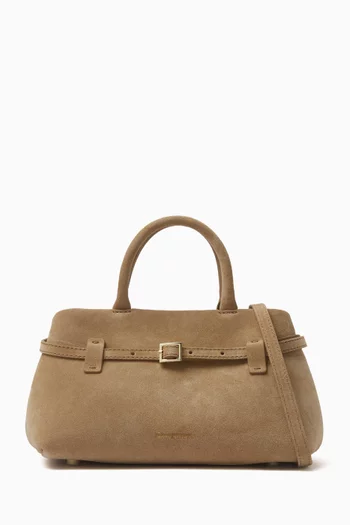 Le Cambon 25 Tote Bag in Suede