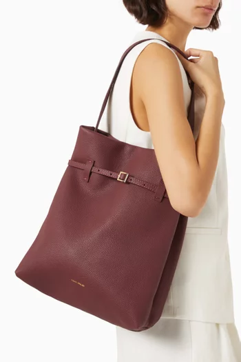 Tote Du Jour Bag in Leather