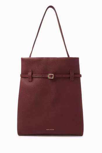 Tote Du Jour Bag in Leather
