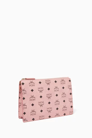 Small Aren Chain Pouch in Visetos Canvas