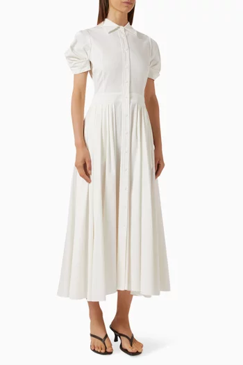 Gyles Dress in Cotton Poplin