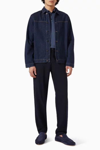 تي شيرت بولو صوف مارينو فائق النعومة