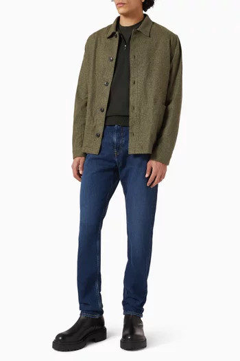 Twin Pocket Jacket in Wool