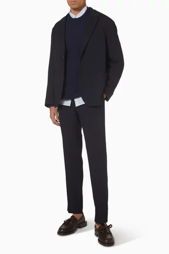 Textured Blazer in Wool