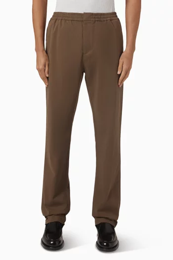 بنطال برباط تضييق قطن وكشمير