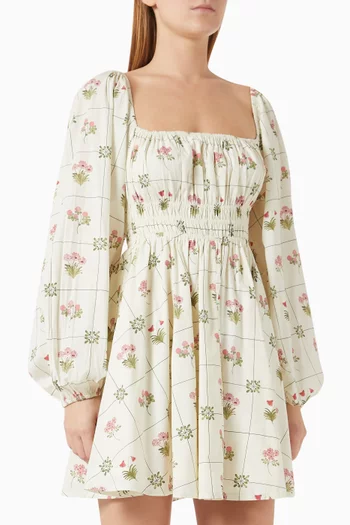 Walker Mini Dress in Cotton