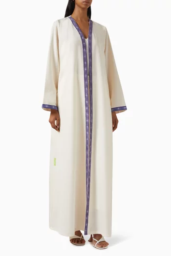 Star Painted Abaya
