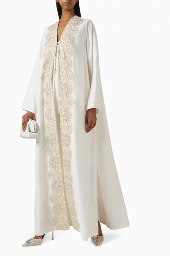 Bead Embroidered Abaya