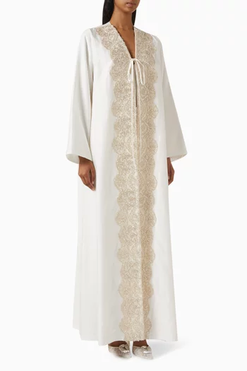 Bead Embroidered Abaya