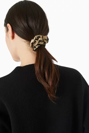 Cassandre Scrunchie in Silk-twill