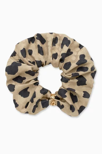 Cassandre Scrunchie in Silk-twill