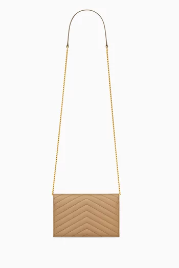 Cassandre Envelope Chain Wallet in Lambskin